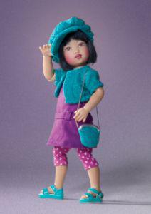 kish & company - Rubies and Pearls Collection - Zsu Zse Japonesque - Doll